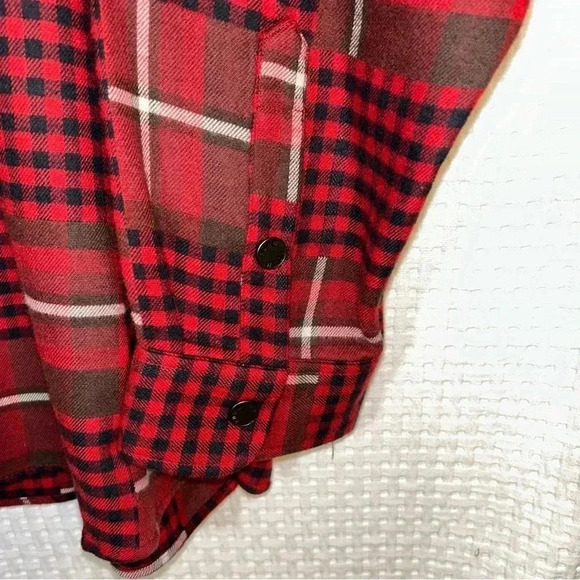 ROWM MENS Big 3XT TALL The Lodge Collection Jacquard Patchwork Shirt Jacket NEW - Picture 10 of 14